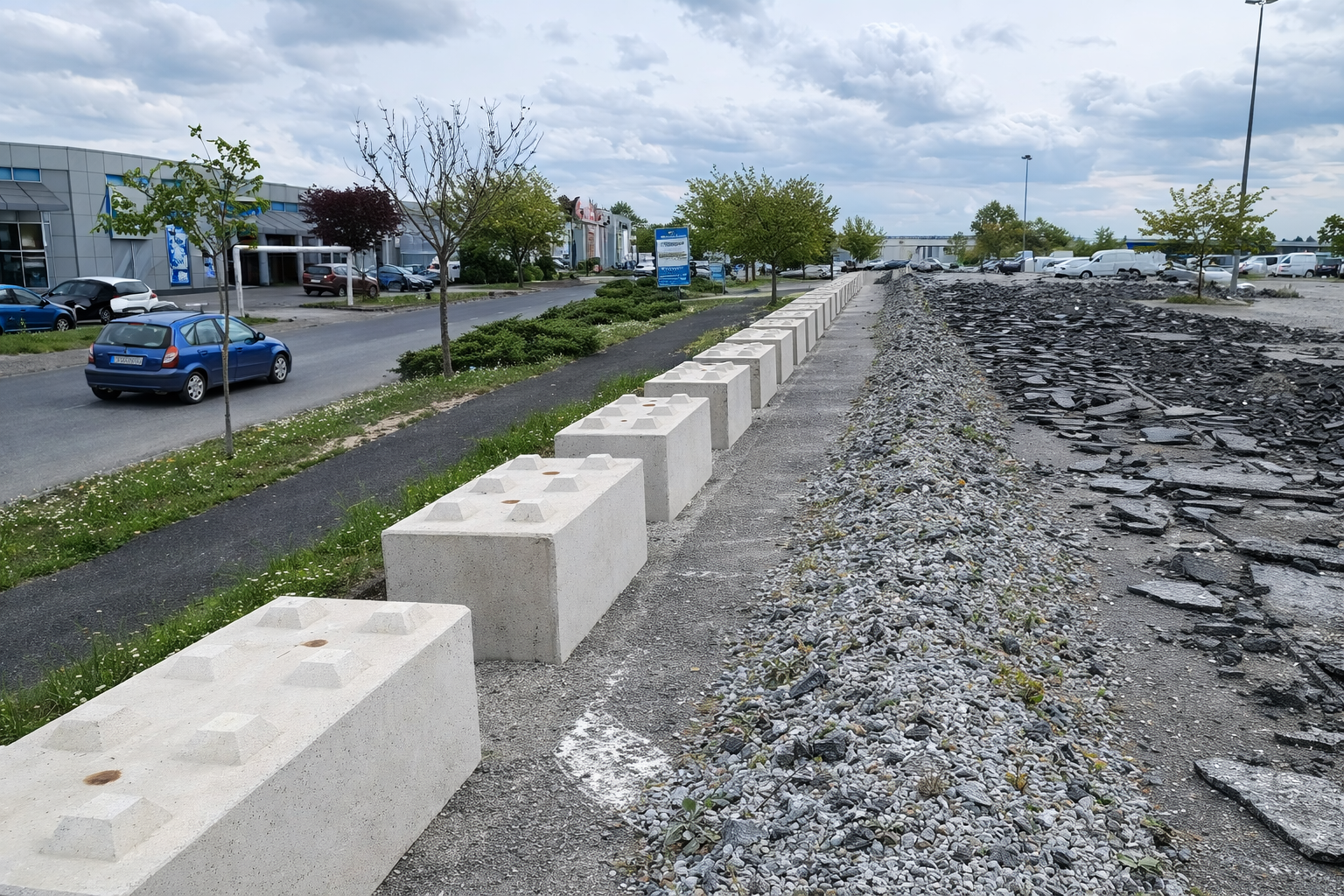 bloc béton anti intrusion laon