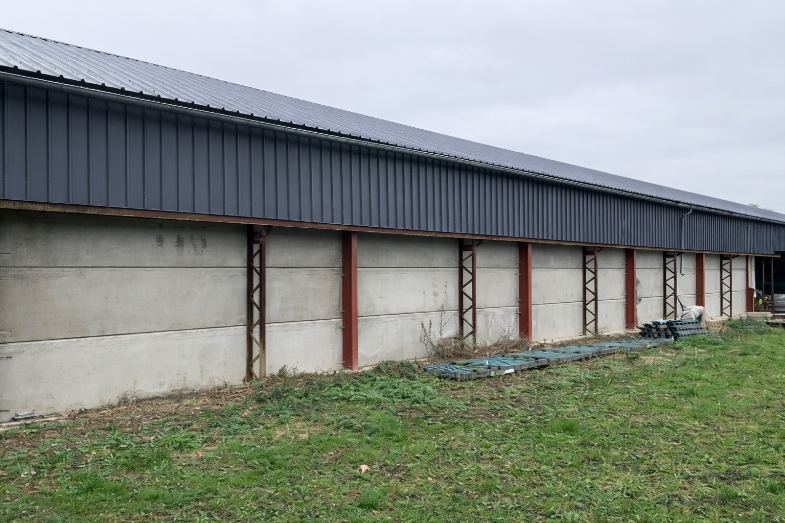 realisations murs beton plaque de bardage