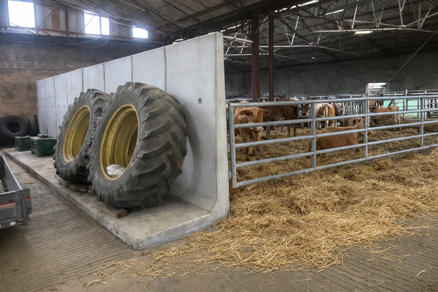 realisations murs beton en L