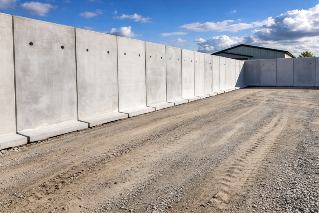 realisations murs beton en T