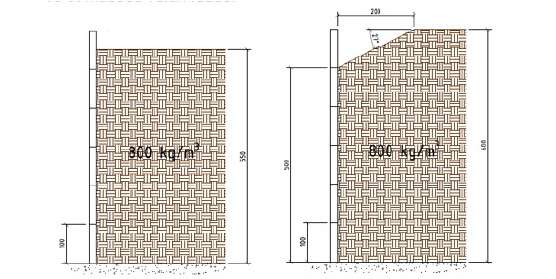 stockage 5m50 plaque de bardage