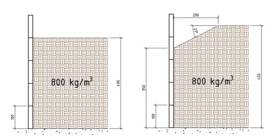 stockage des plaques de bardage