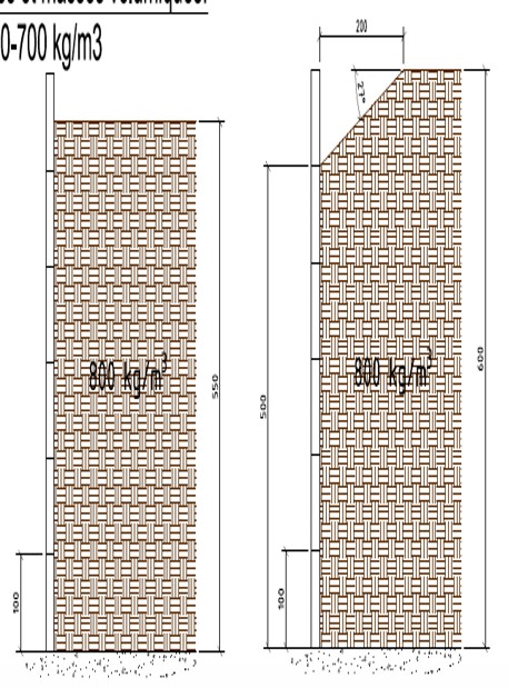 schéma blocs beton empilables